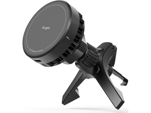 Ładowarka Ringke RINGKE PELTIER QI2 MAGNETIC MAGSAFE VENT CAR MOUNT WIRELESS CHARGER 15W BLACK
