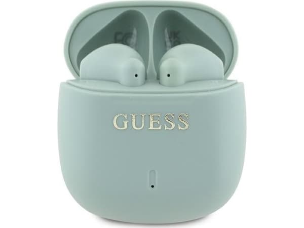 Guess Bluetooth-kuulokkeet GUTWSJ14ESGN TWS + telakointiasema vihreä/vihreä Painettu klassinen logo