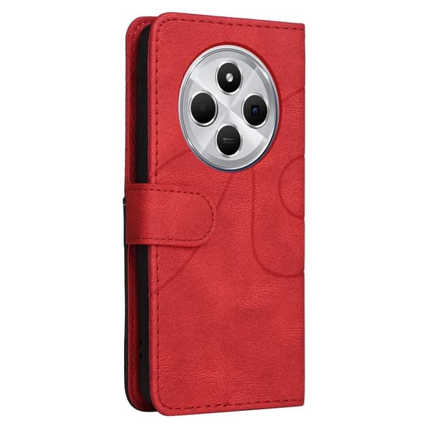 KT Plånboksfodral till Xiaomi Redmi 14C - Röd