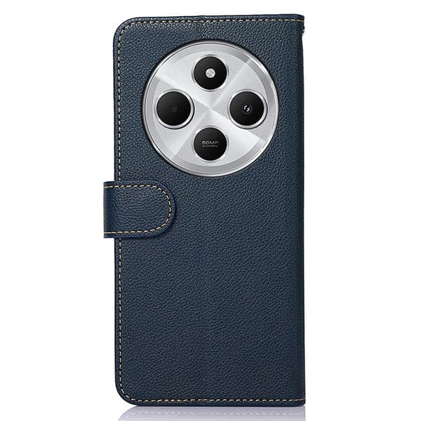 KHAZNEH Plånboksfodral till Xiaomi Redmi 14C - Blå/Brun
