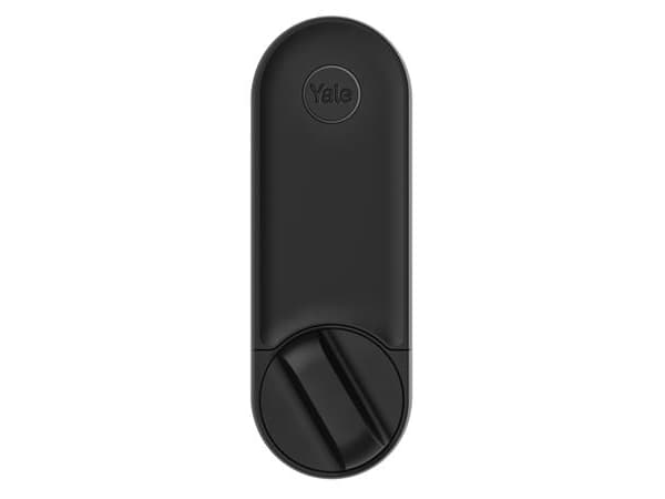 YALE DOORMAN Yale Linus L2, Intelligent dørlås for oval lås, Nøglefri, Sort, med Bluetooth 5.3 og WI-FI 2.4-5GHz. Android, iOS, Lithium batteri