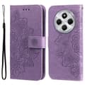 Pikkukuva 1 / 7: Xiaomi Redmi 14C Lompakkokotelo Kukka-Designilla ja Telineominaisuudella