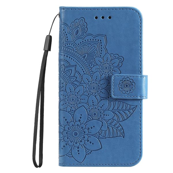 Til Xiaomi Redmi 14C Tegnebogsetui med Blomstermønster og Standerfunktion