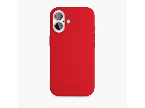 Vonmählen Soft Silicone Case, Cover, Apple, iPhone 16, 15.5 cm (6.1"), Red