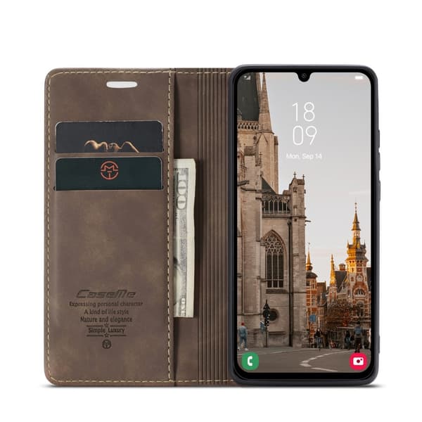 CASEME Plånboksfodral Samsung Galaxy A16 - Coffee