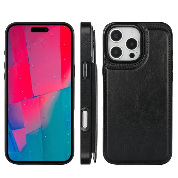 iPhone 16 Pro -  Elegant, Praktiskt och Säkert Plånboksskal