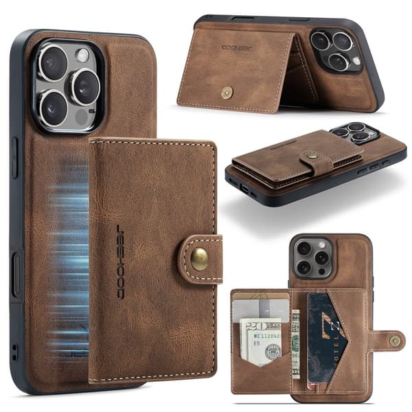 iPhone 16 Pro Max - Leman "JEEHOOD" Magnetiskt Skal med Stil och Funktion!