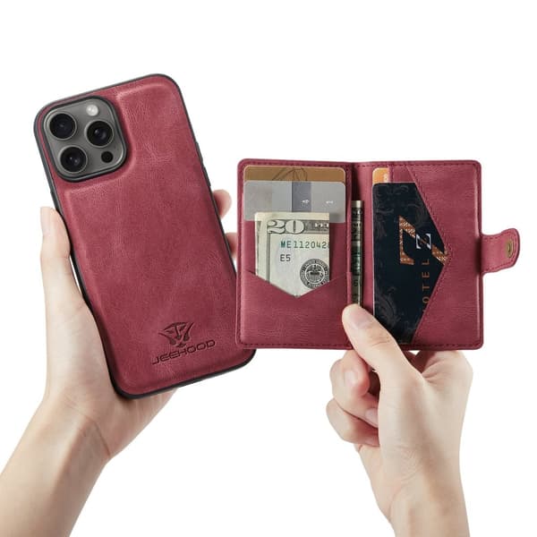 iPhone 16 Pro Max - Leman "JEEHOOD" Magnetiskt Skal med Stil och Funktion!