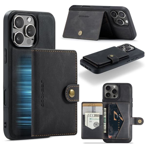 iPhone 16 Pro Max - Leman "JEEHOOD" Magnetiskt Skal med Stil och Funktion!