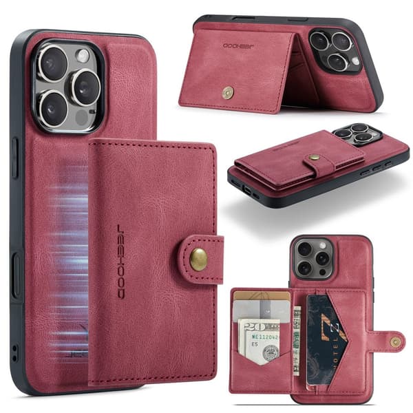 iPhone 16 Pro Max - Leman "JEEHOOD" Magnetiskt Skal med Stil och Funktion!