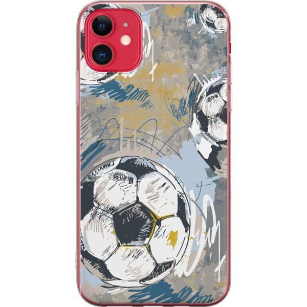 Apple iPhone 11 Läpinäkyvä kuori Jalkapallo