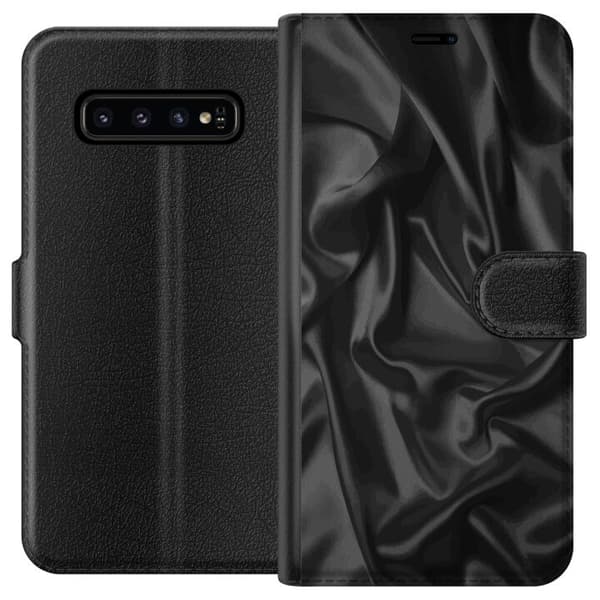 Samsung Galaxy S10 Lommeboketui Silke Svart