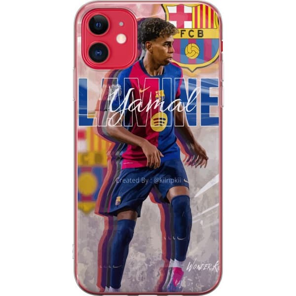 Apple iPhone 11 Genomskinligt Skal Lamine Yamal FCB