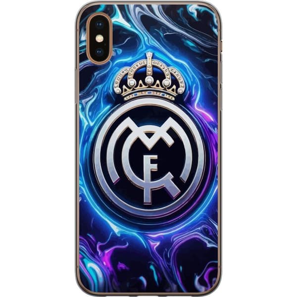 Apple iPhone XS Max Gennemsigtig cover Real Madrid