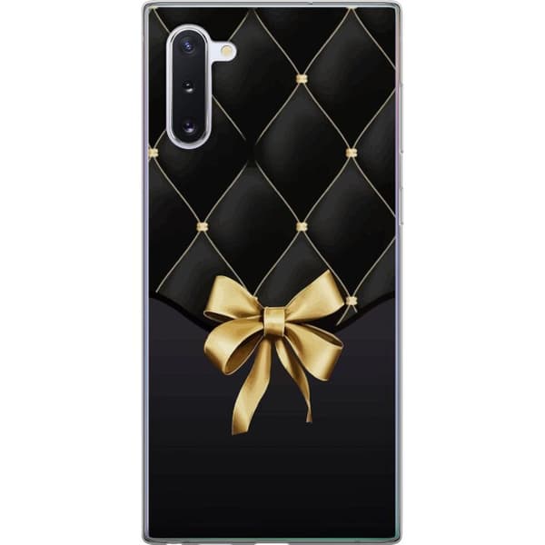 Samsung Galaxy Note10 Genomskinligt Skal Lyxig Rosett