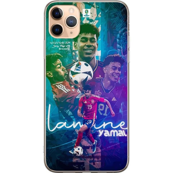 Apple iPhone 11 Pro Max Gjennomsiktig deksel Lamine Yamal FCB