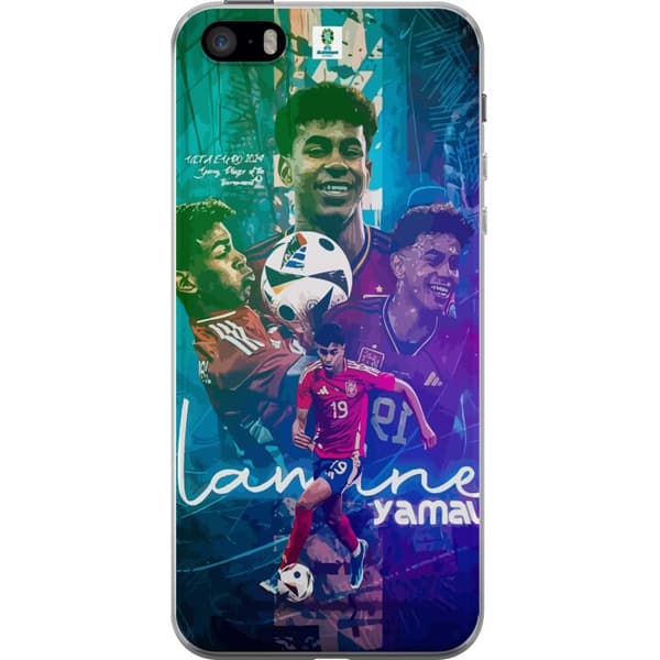 Apple iPhone SE (2016) Genomskinligt Skal Lamine Yamal FCB