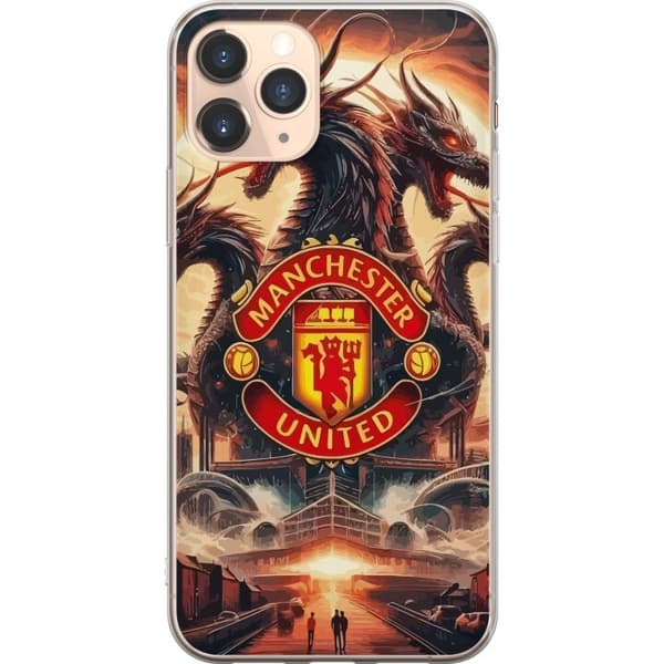 Apple iPhone 11 Pro Läpinäkyvä kuori Manchester United