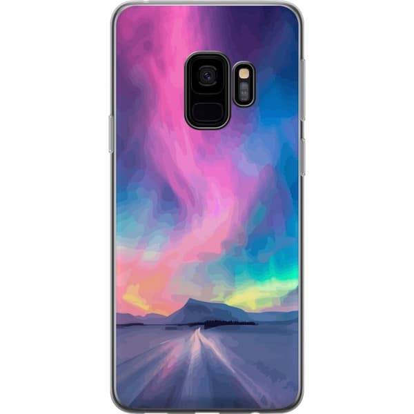 Samsung Galaxy S9 Gennemsigtig cover Nordlys
