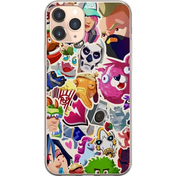 Apple iPhone 11 Pro Gennemsigtig cover Fortnite