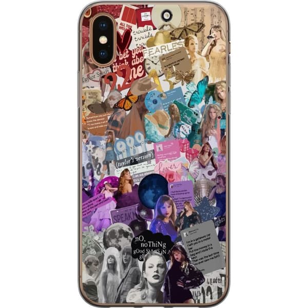 Apple iPhone XS Gjennomsiktig deksel Taylor Swift