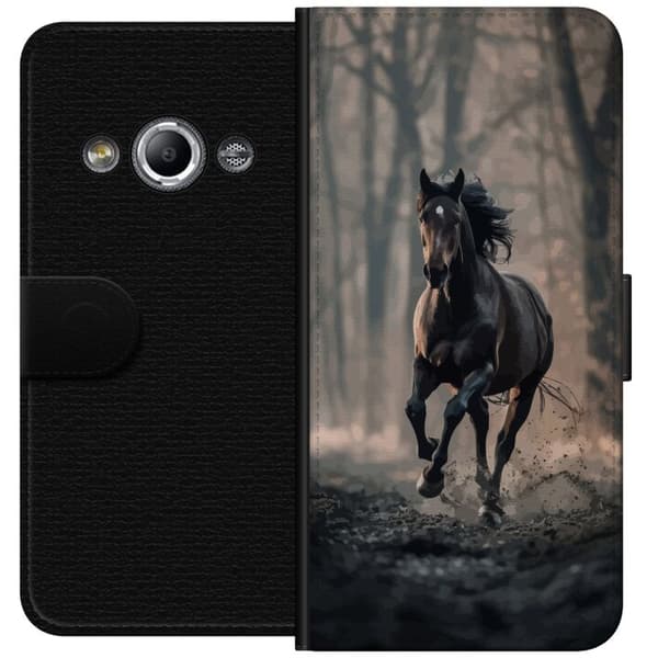 Samsung Galaxy Xcover 3 Lompakkokotelo Juokseva Hevonen