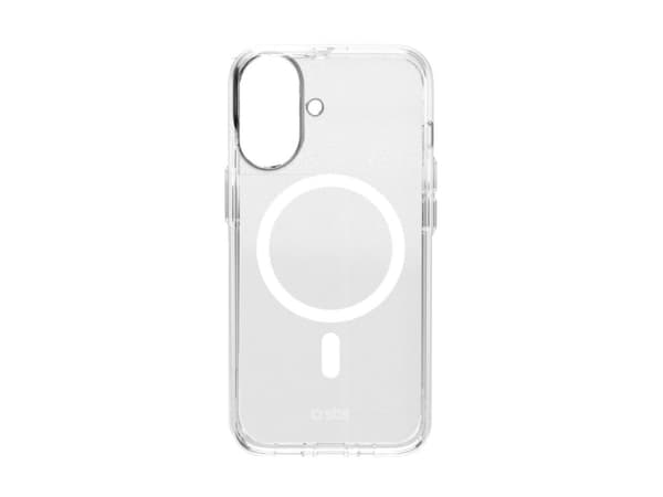 SBS TED3OMAGCOVIP1661, Etui, Apple, iPhone 16, 15,5 cm (6.1"), Gjennomsiktig