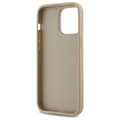 Miniatyrbild 7 av 8: DKNY iPhone 14 Pro Max Mobilskal Quilted Stack Logo - Beige