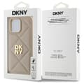 Miniatyrbild 8 av 8: DKNY iPhone 14 Pro Max Mobilskal Quilted Stack Logo - Beige