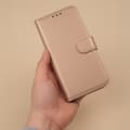 Pikkukuva 6 / 6: iPhone SE 2022 / SE 2020 / 7 / 8 - Book Case Fodral Mobilplånbok Guld