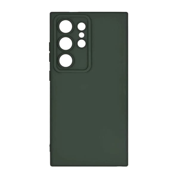 Onsala Backcover Sil Touch Samsung S24 Ultra 5G Olive Green