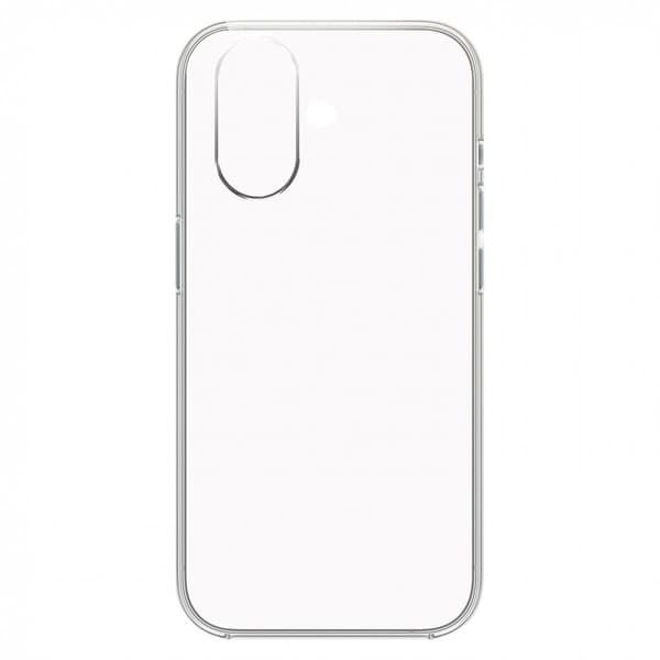 iPhone 16 Plus slimmat skal, Soft TPU Protection, Transparent