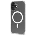 Pikkukuva 5 / 5: Celly Gelskinmag TPU Cover MagSafe-kompatibelt iPhone 16 Transparent