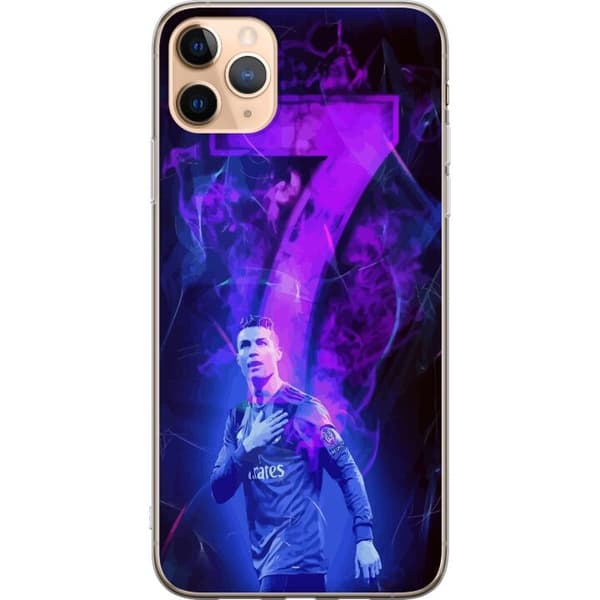 Apple iPhone 11 Pro Max Gjennomsiktig deksel Ronaldo 7