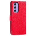 Miniatyrbillede 2 af 6: Til Samsung Galaxy A16 5G / A16 4G Flip Cover i PU Læder med Blomster Mønster
