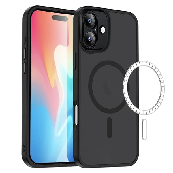 Maximal Skydd & Elegans - iPhone 16 Plus Skal med Stötsäker Design