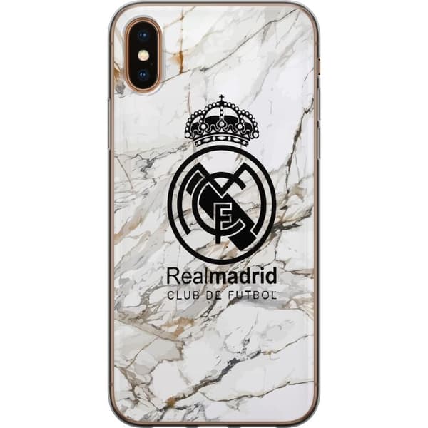 Apple iPhone X Gjennomsiktig deksel Real Madrid