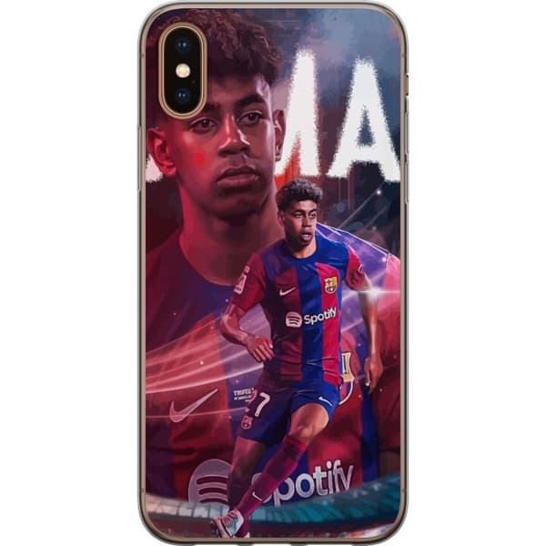 Apple iPhone X Gennemsigtig cover Lamine Yamal