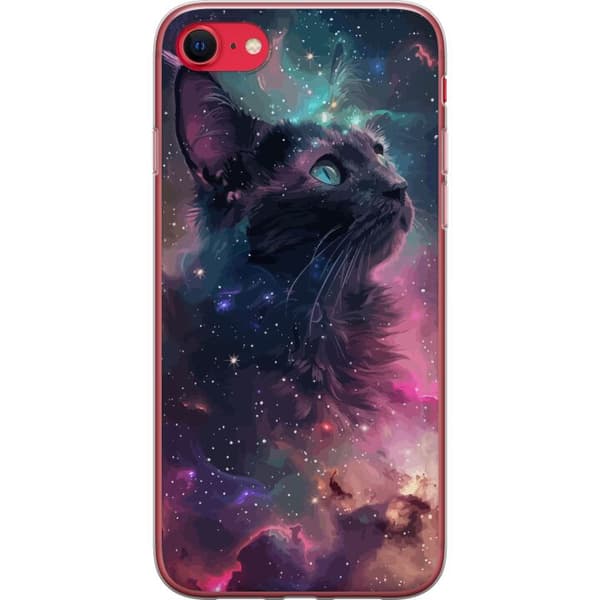 Apple iPhone 8 Gjennomsiktig deksel Katten i Galaksen