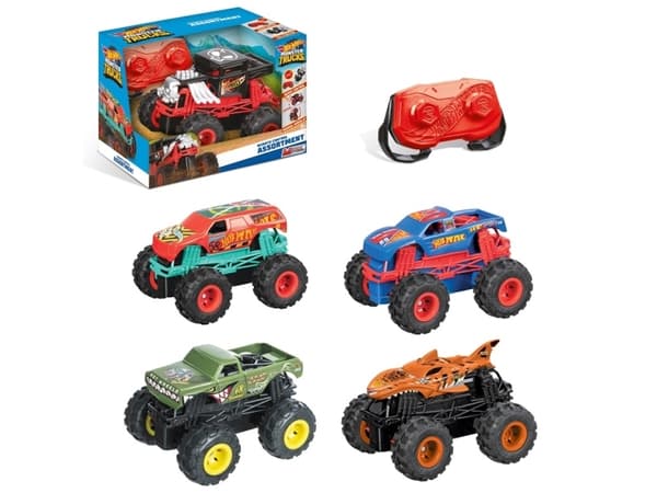 HOT WHEELS radio-ohjattava jeeppi 6 lajitelma