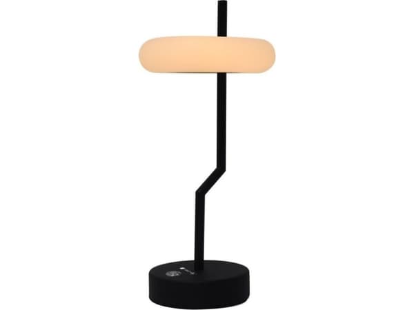 Techly LED-bordslampa Techly trådlös bordslampa med touchfunktion Svart, Vit