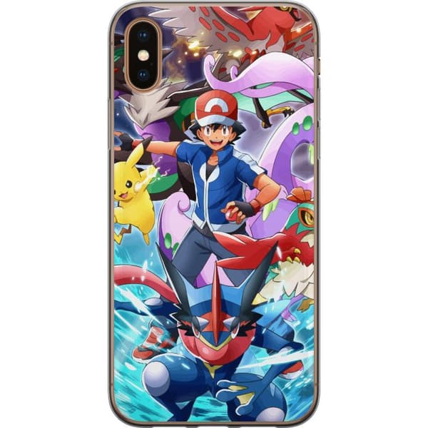 Apple iPhone X Gennemsigtig cover Pokemon