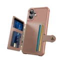 Miniatyrbild 10 av 11: Skyddande och Stilrent - Plånboksskal för iPhone 16 med Magnetisk Baksida