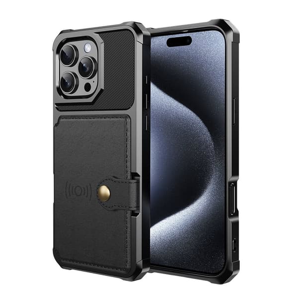 Exklusivt Skal med Kortfack för iPhone 16 Pro Max