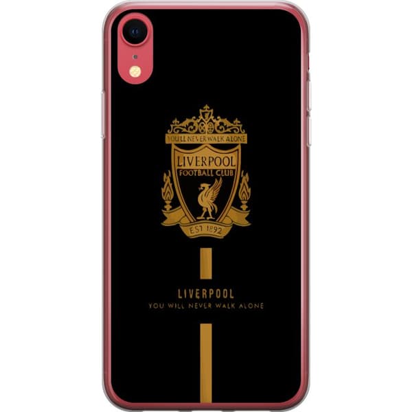 Apple iPhone XR Läpinäkyvä kuori Liverpool