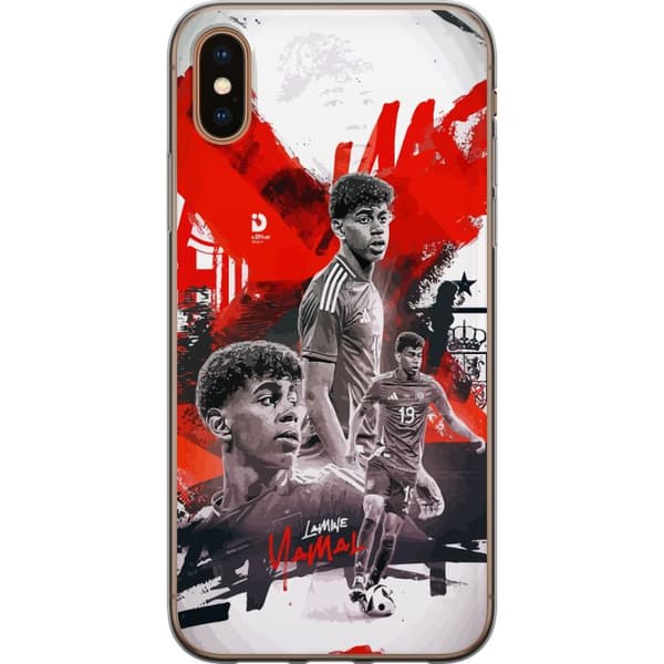 Apple iPhone XS Max Gennemsigtig cover Lamine Yamal