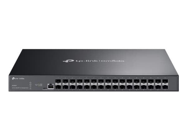 TP-Link Omada SX3032F, Håndtert, L2+, Rack-montering Sort