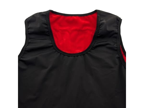 Glovii GV2M, Heated vest, Skigåing, Snowboarding, Unisex, Sort, Alle (tider), czerwony