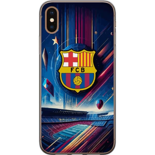 Apple iPhone X Gjennomsiktig deksel FC Barcelona