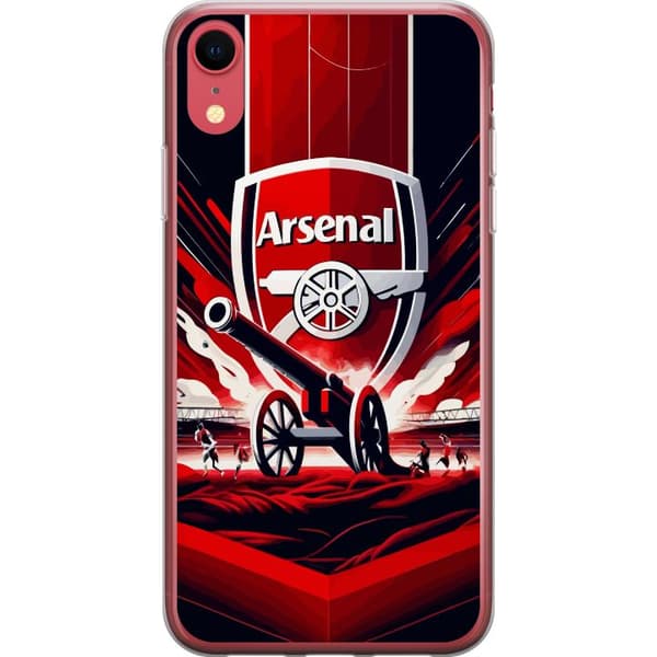 Apple iPhone XR Genomskinligt Skal Arsenal